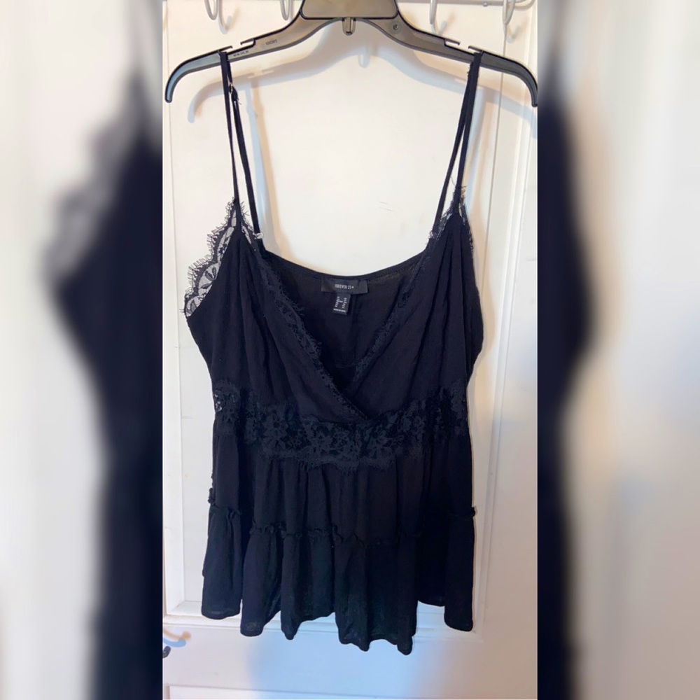 LACE BABYDOLL TOP - Picture 2 of 2